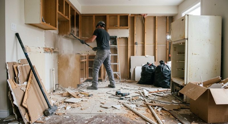 Kitchen Cabinet Demolition in Frederick, MD