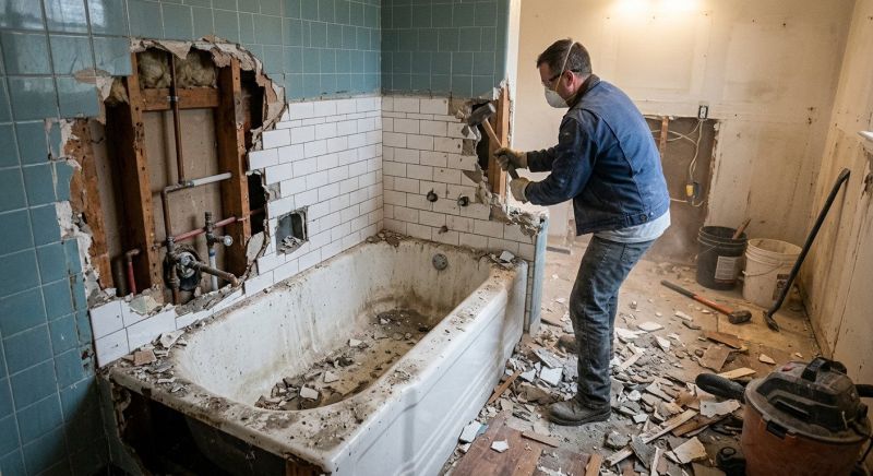 Bath Demolition in Frederick, MD