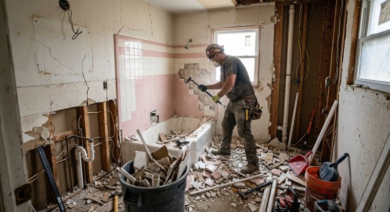 Bath Demolition in Sacramento, CA
