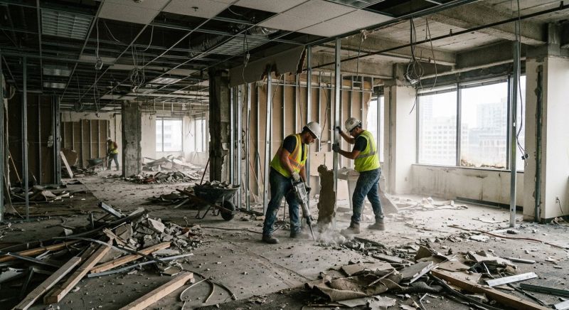 Commercial Building Demolition in Houston, TX
