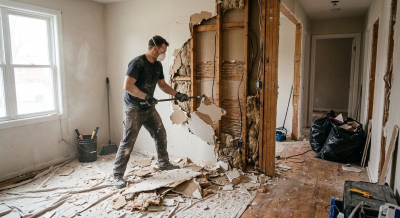 Drywall Removal in Frederick, MD