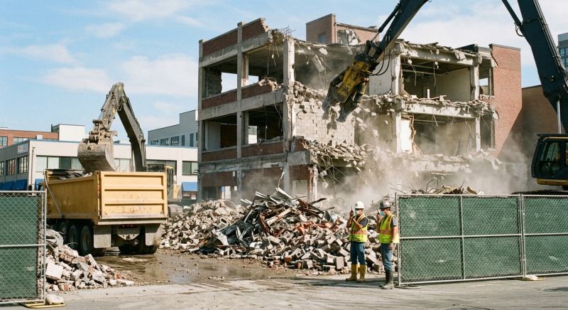 Industrial Demolition in Katy, TX