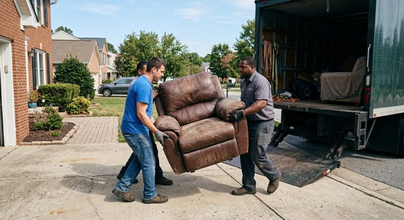 Recliner Removal in Roseville, CA