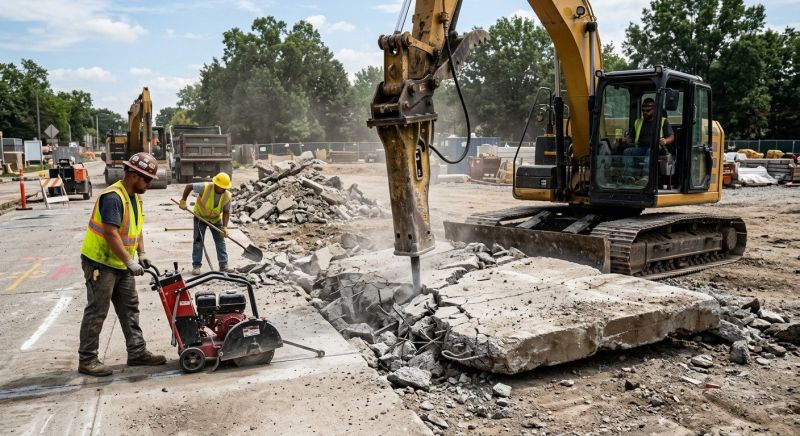 Slab Removal in Sacramento, CA