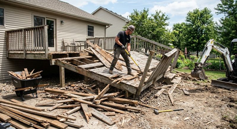 Walkway Demolition in Sacramento, CA